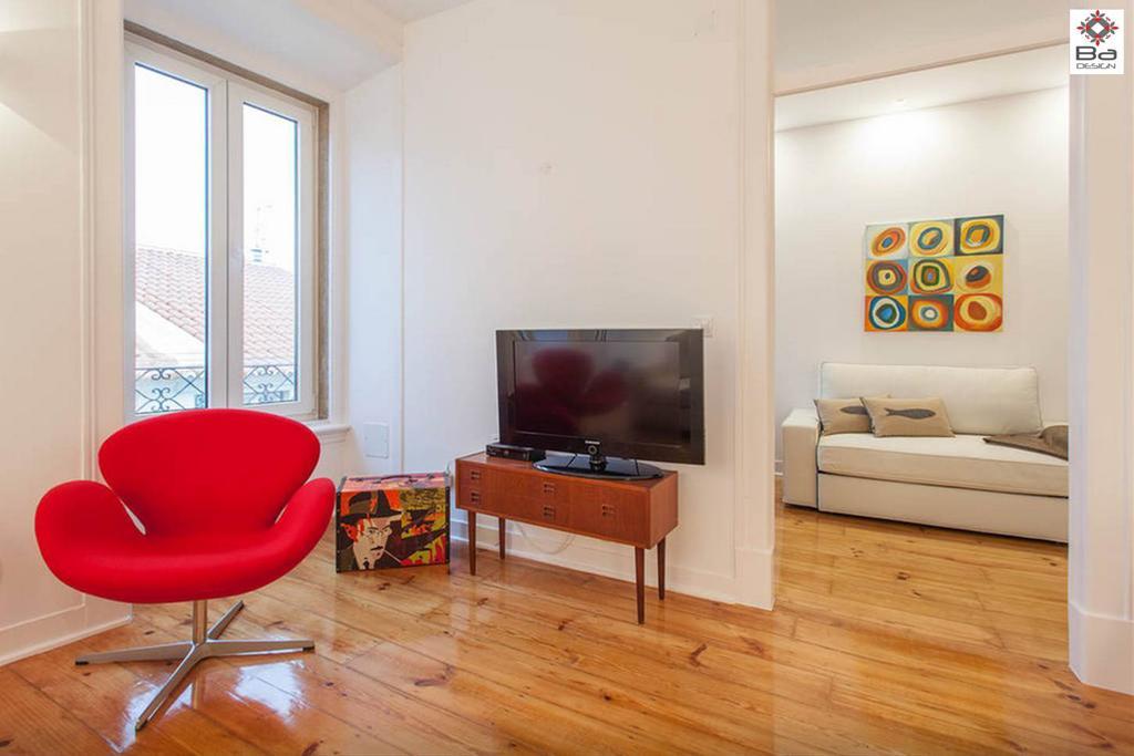Design Duplex Apartment Ba/ Chiado Lisboa Habitación foto