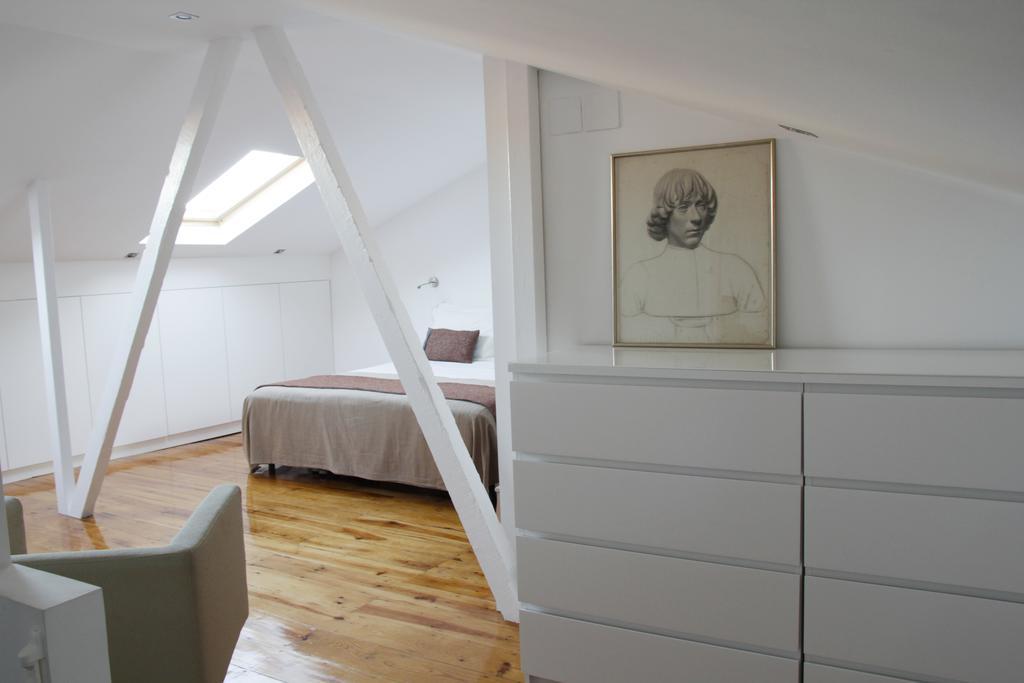 Design Duplex Apartment Ba/ Chiado Lisboa Habitación foto